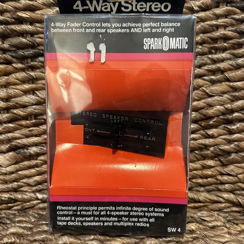 Spark O Matic 4-Way Stereo Fader Control